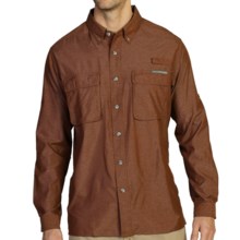 64%OFF メンズハイキングやキャンプシャツ エクスオフィシャオエアストリップシャツ - （男性用）UPF 30+、ロングスリーブ ExOfficio Air Strip Shirt - UPF 30+ Long Sleeve (For Men)画像